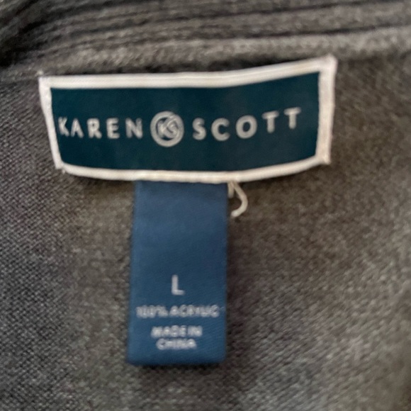 Karen Scott Sweater Large - Picture 3 of 3